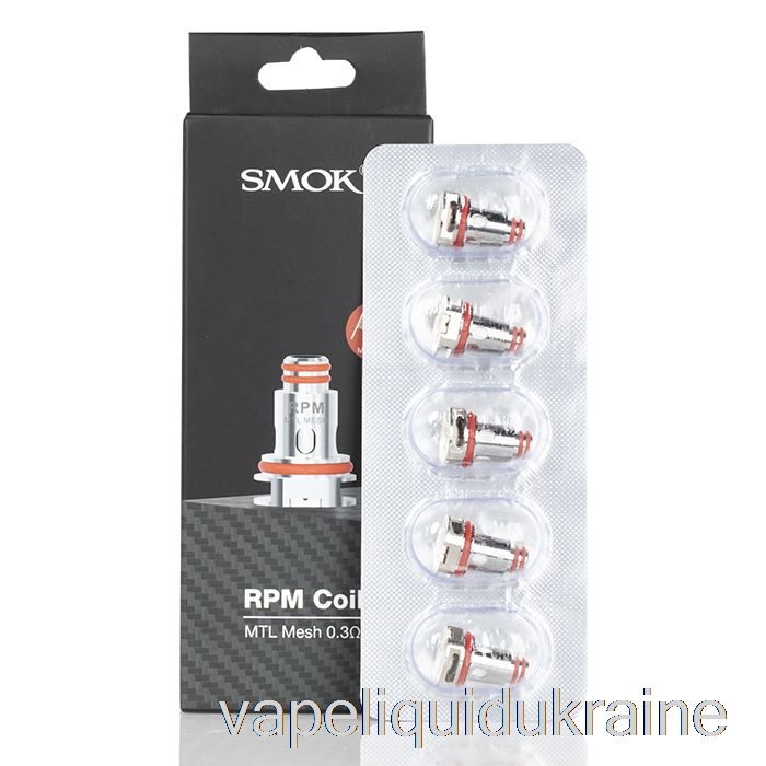 Vape Ukraine SMOK RPM Replacement Coils 0.3ohm RPM MTL Mesh Coils